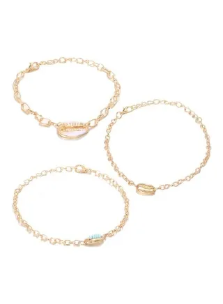 3-Piece Fashion Bracelet Set 