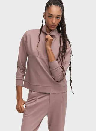 Zip Neck Sweatshirt 