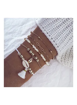 5-Piece Fashion Bracelets Set 