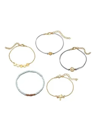 5-Piece Fashion Bracelet Set 