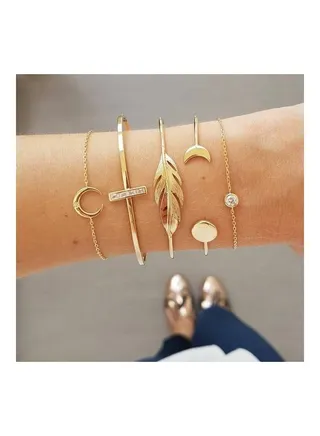 5-Piece Fashion Bracelet Set 