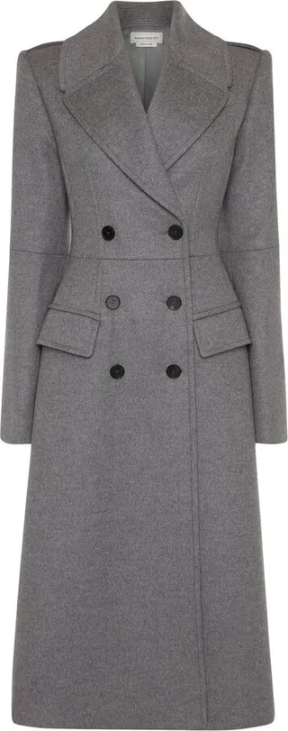Double-Breasted Coat
