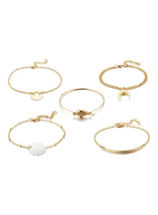 5-Piece Fashionable Bracelet 