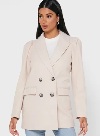 Puff Sleeve Blazer 