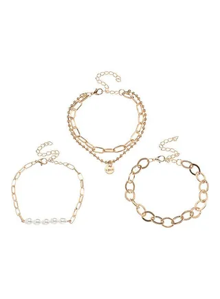 3-Piece Fashion Bracelet Set 