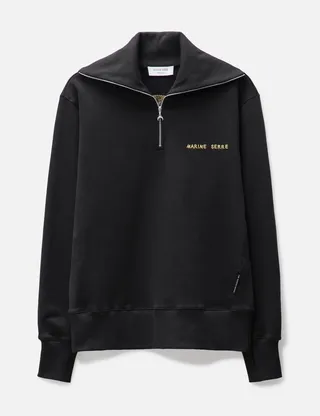 Ornament Half-Zip Sweater