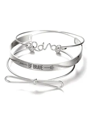 3-Piece Fashion Bracelet Set 