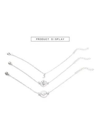 3-Piece Fashionable Bracelet 
