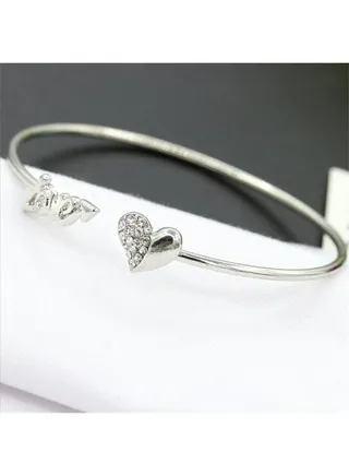Rhinestone Studded Bracelet 