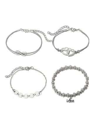 4-Piece Bracelet Set 