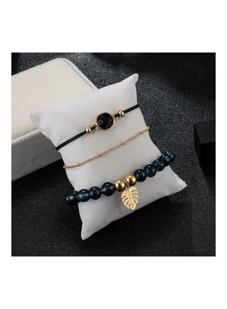 3-Piece Fashionable Bracelets 