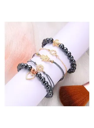 5-Piece Fashion Bracelets 