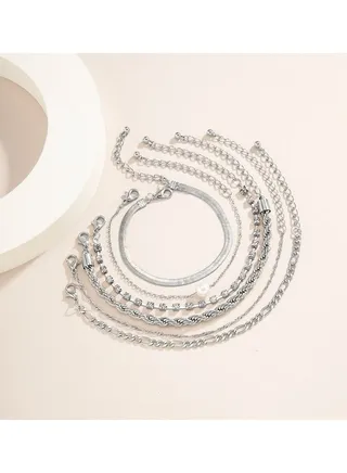 6-Piece Fashion Bracelet Set 