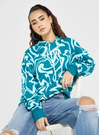 Graphic Pullover Hoodie 