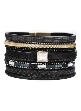 Rhinestone Studded Bracelet 