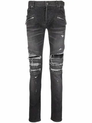 Distressed Skinny Jeans