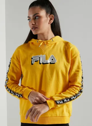 Cleo Logo Tape Hoodie