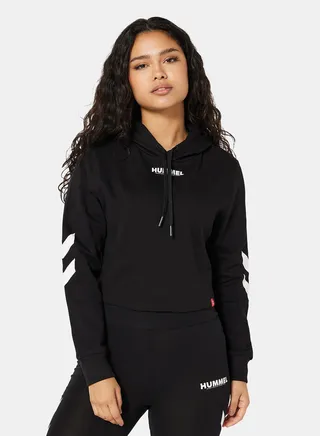 Legacy Logo Cropped Hoodie 