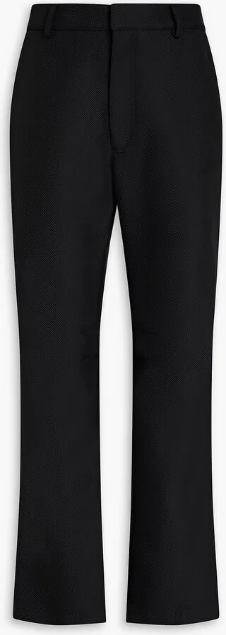 Satin-twill pants