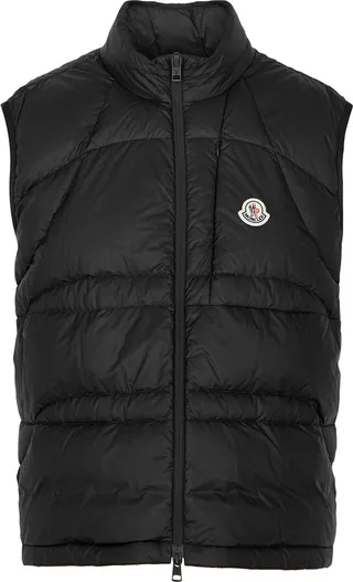 Moncler Cursa Quilted Shell Gilet