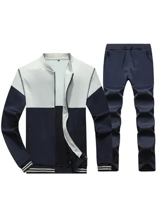 New Men's Casual Sports Set Of Three Pieces 