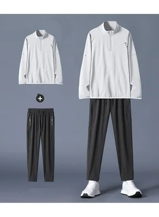 New Men's Casual Sports Set Of Three Pieces 