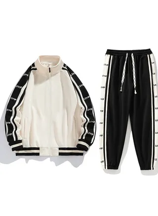 New Men's Casual Sports Set Of Three Pieces 