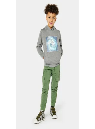 Khaki Cargo Joggers 