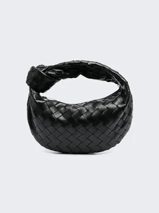 Mini Jodie Bag Black and Silver