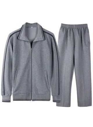New Men's Casual Sports Set Of Three Pieces 