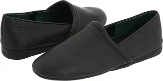 L.B. Evans Aristocrat Opera (Black Leather) Men's Slippers