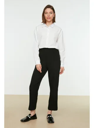 Woman Modest Pants Black 