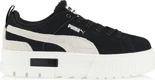 Mayze Raw Teddy Platform Low-Top Sneakers