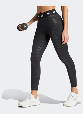 Techfit Printed 7/8 Leggings 