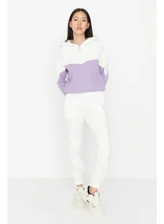 Sweatpants - Ecru - Basic jogger 