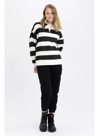 Woman Cargo Jogger Woven Trousers 