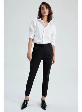 Woman Chino Woven Trousers 