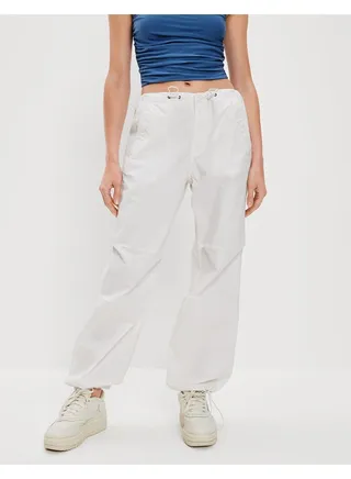 AE Snappy Stretch Low-Rise Parachute Pant 
