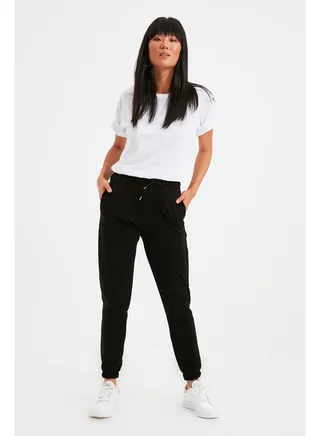Sweatpants - Black - Basic jogger 
