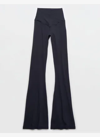 OFFLINE By Aerie Real Me High Waisted Crossover Flare Legging 