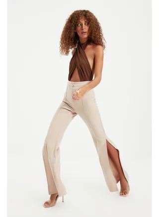 Woman Pants Stone 