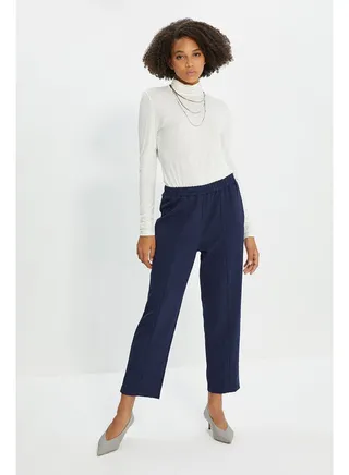 Woman Modest Pants Navy 