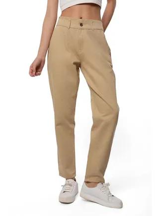 Fancy Boyfriend Cut Chino Pants 