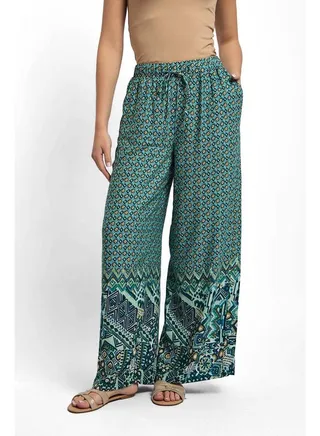 Fancy Printed Palazzo Pants 