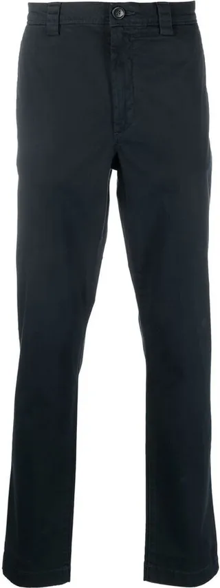 Cotton Straight Leg Trousers