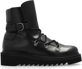 Salvatore Ferragamo Lace-Up Hiking Boots