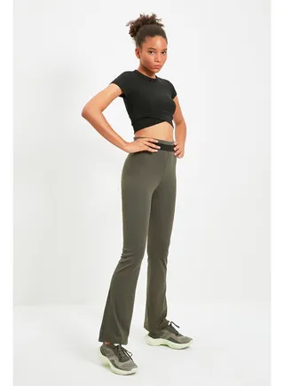 Woman Joggers Khaki 