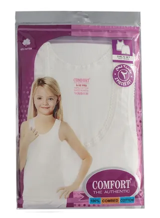 Girls Innerwear Set Vest With Half Pant 