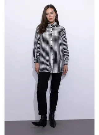 Woman Slim Fit Woven Trousers 