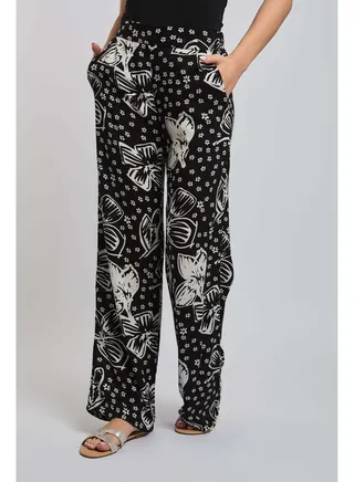 Fancy Wide Leg Pants 